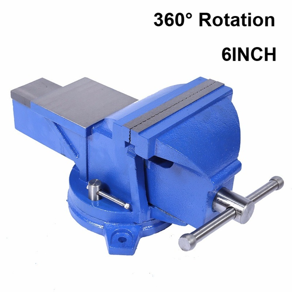 Bench Vise Swivel - 6-inch zware bankschroef, nieuw, 360 graden