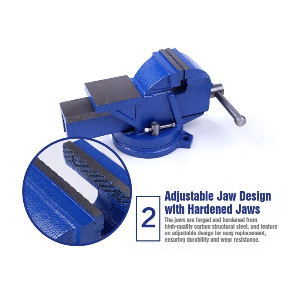 6 inch zware bankschroef van g - Bench Vise Swivel recensie en prijs