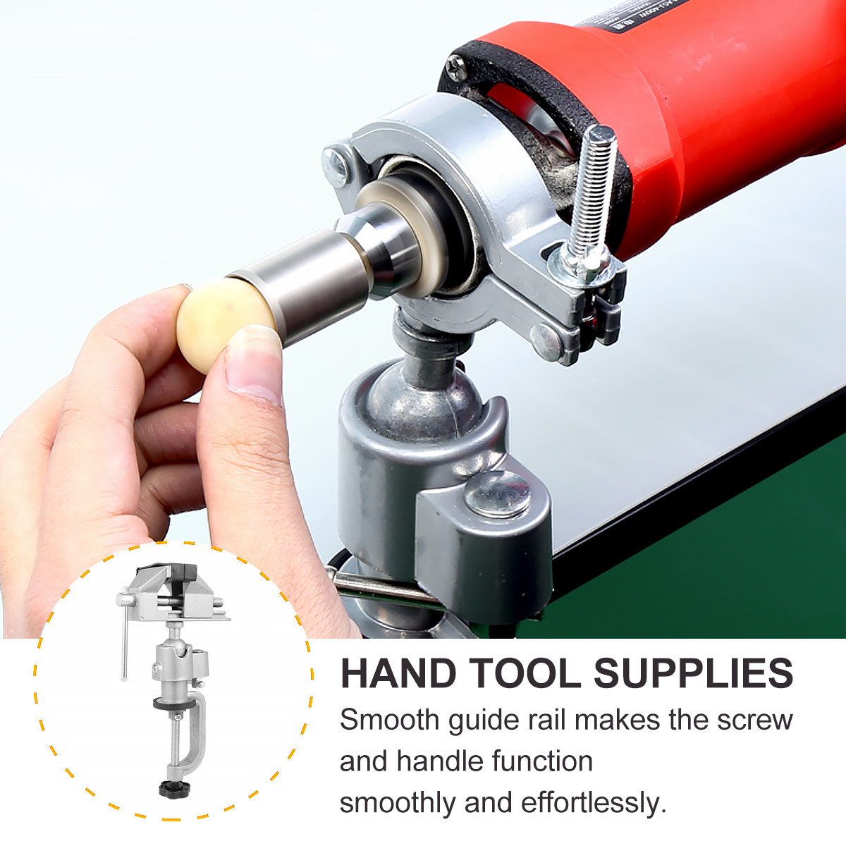 Draaibare tafelklem, roterende - Bench Vise Swivel recensie en prijs