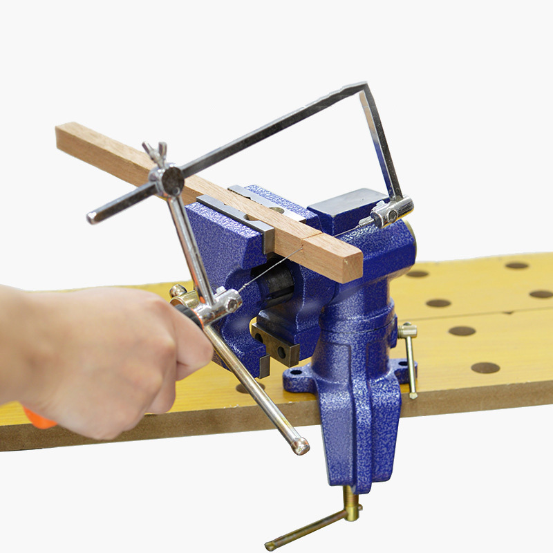 Dubbele Kaak Tafelbankschroef  - Bench Vise Swivel recensie en prijs