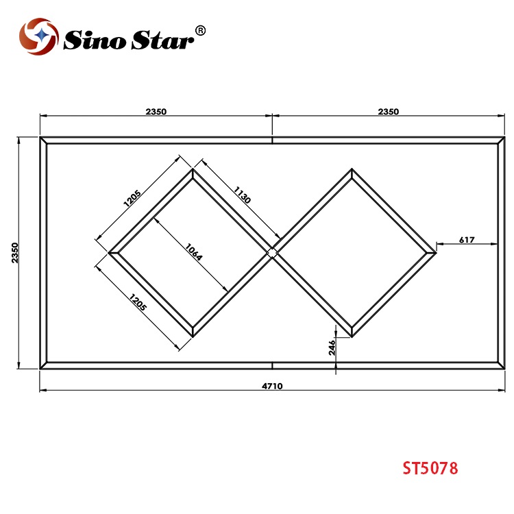 ST5078 Sino Star W2.35*L4.71M  - Best Tools For Workshop recensie en prijs